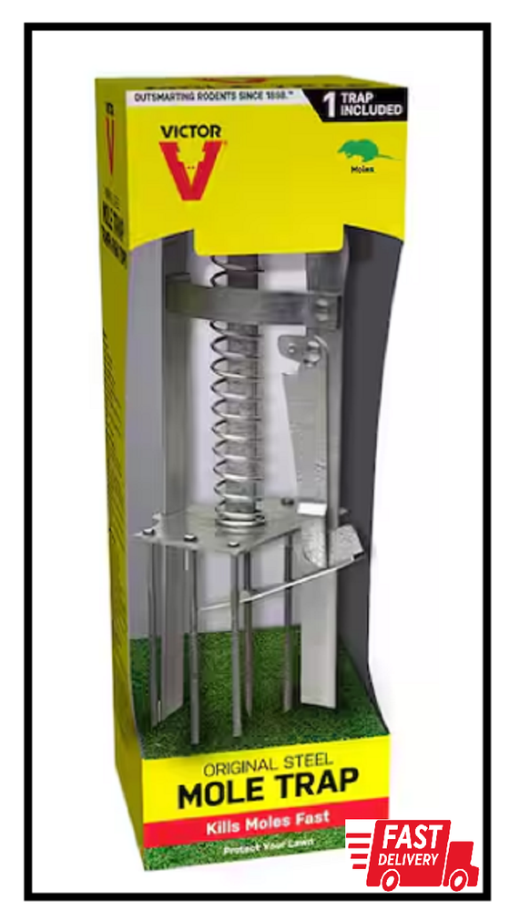 Plunger Style Mole Trap