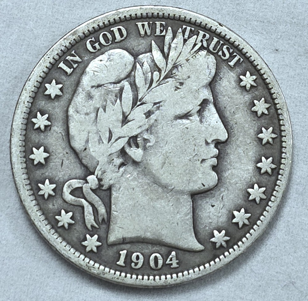 1904 Barber Half Dollar