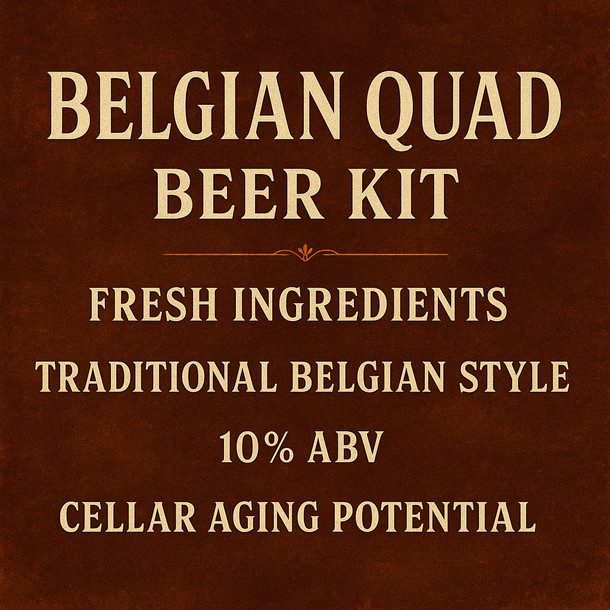 Label Peelers Belgian Quad Beer Kit (EXTRACT)
