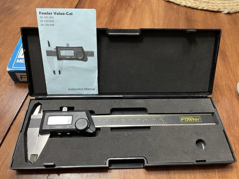FOWLER – Value CAL Electronic Caliper 6”/150mm With Case