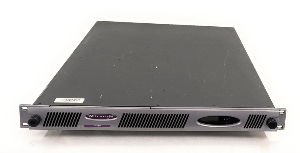 Miranda Imagestore IS-750 HD/SD Master Control Channel Branding Processor