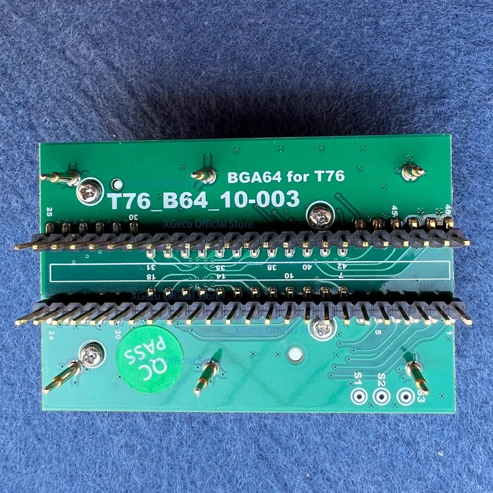 EMMC BGA64 Adapter IC Socket for XGecu T76 Programmer + 5PCS limit frames