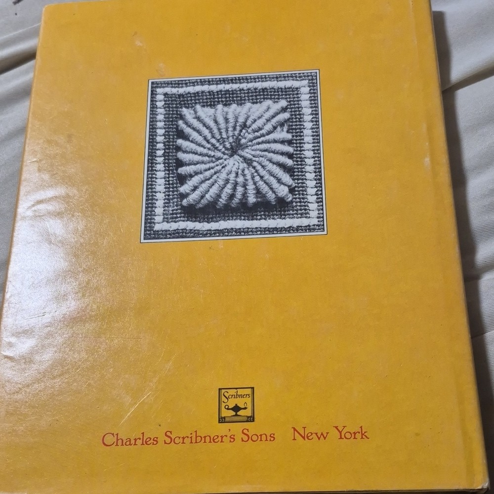 Charles Scribner's Sons Sculptured Needlepoint Stitchery Book