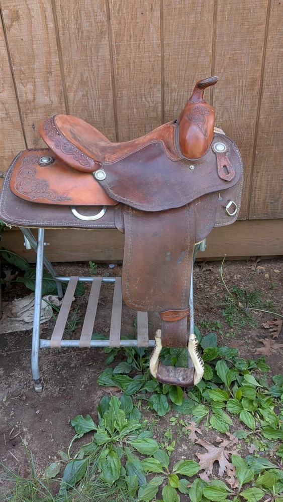15.5" Mitch Harrison Western Saddle