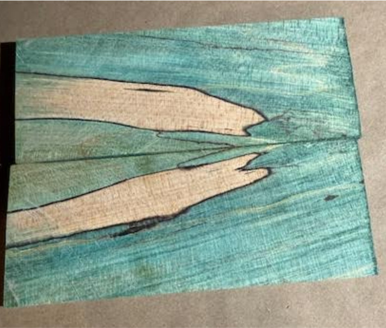 Stabilized Maple scales - 3/8 x 2x6