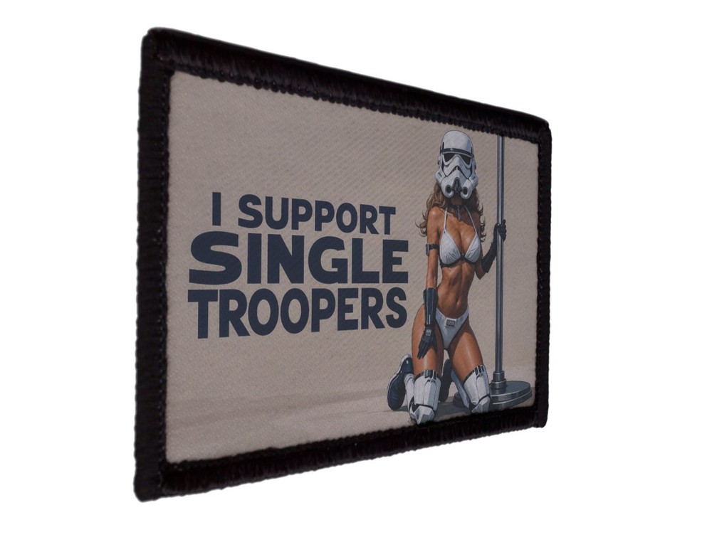 I support Single Troopers Stormship Wars Patch Sew on [sub]