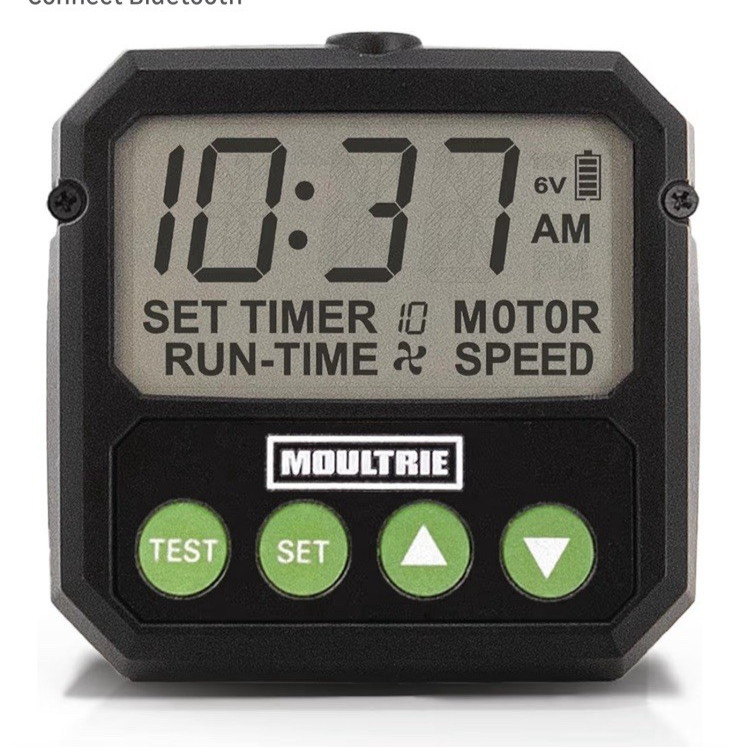 Moultrie Universal Digital Timer III Programmable Feeder Timer Black (MFA-15095)