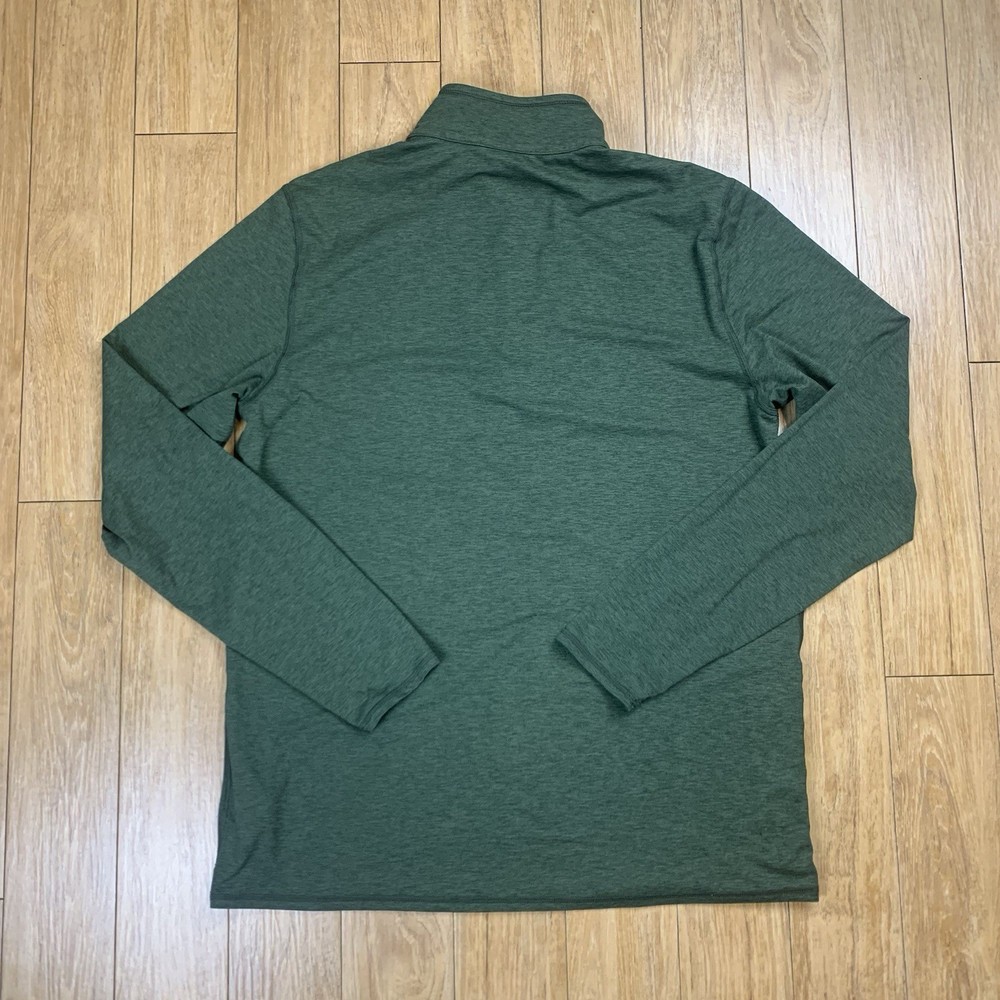 Vuori Pullover Mens L Green Ease Performance Half Zip 2.0 Stretch V221