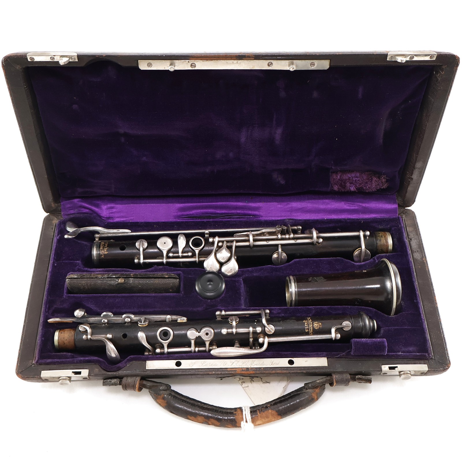 A. Robert Triébert Système 4 Oboe, Early 20th C. HISTORIC COLLECTION