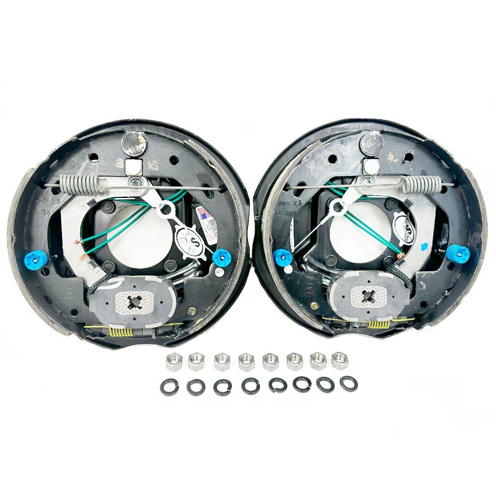 Dexter Pre-Greased 3500 Trailer Axle Self-Adjusting Electric Brake Kit 5-4.5" BC