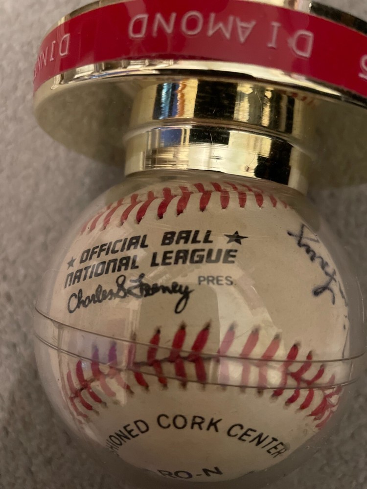 1985 Chicago Diamond Dinner Auto. Program + Associated Auto baseball