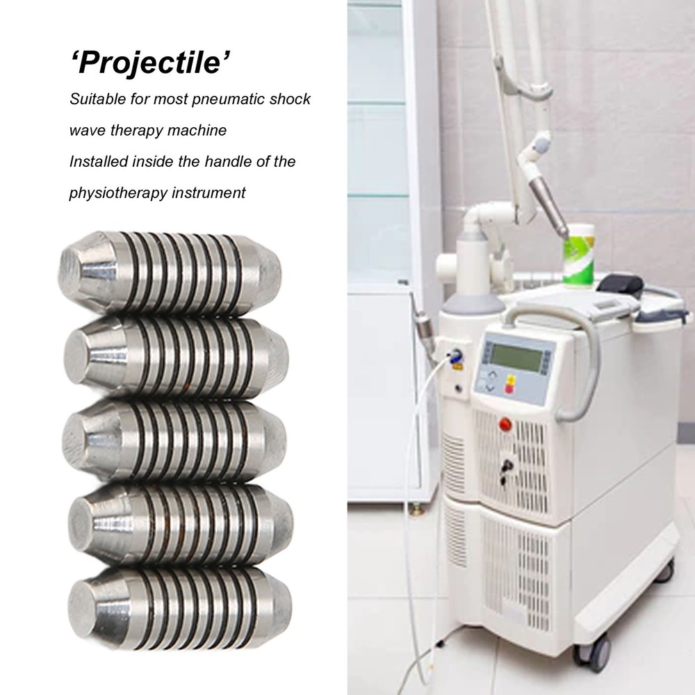 5pcs Pneumatic Shockwave Therapy Machine Projectile ED Shock Wave Machine