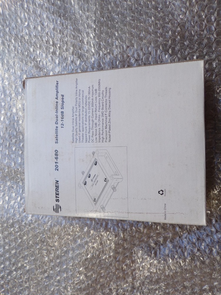 SATELITE DUAL-INLINE AMPLIFIER 12-16Db sloped