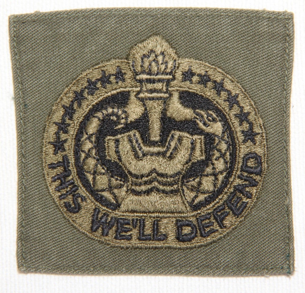 ORIGINAL US ARMY DRILL INSTRUCTOR CLOTH CHEST BADGE PATCH