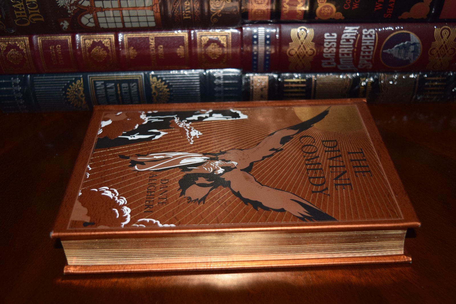 Divine Comedy by Dante Alighieri Illustrated New Leather Bound Deluxe