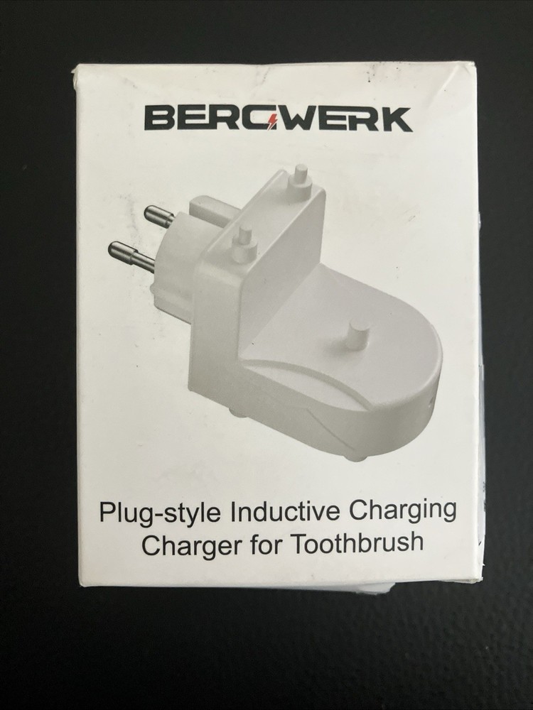 BERGWERC Plug-in inductive charging charger for toothbrush-- White (6)