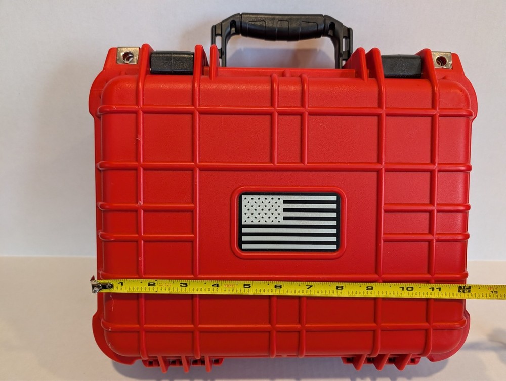 Hard Case & Locks | Handguns & Mags | Lockable, Waterproof, Dustproof | TSA