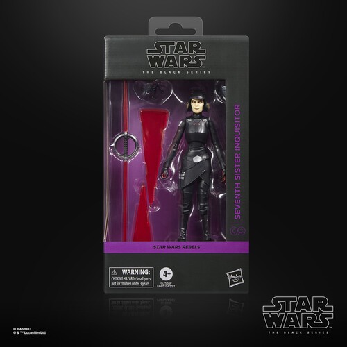 Star Wars Rebels - Black Series - Seventh Sister Inquisitor Action Figure [New T