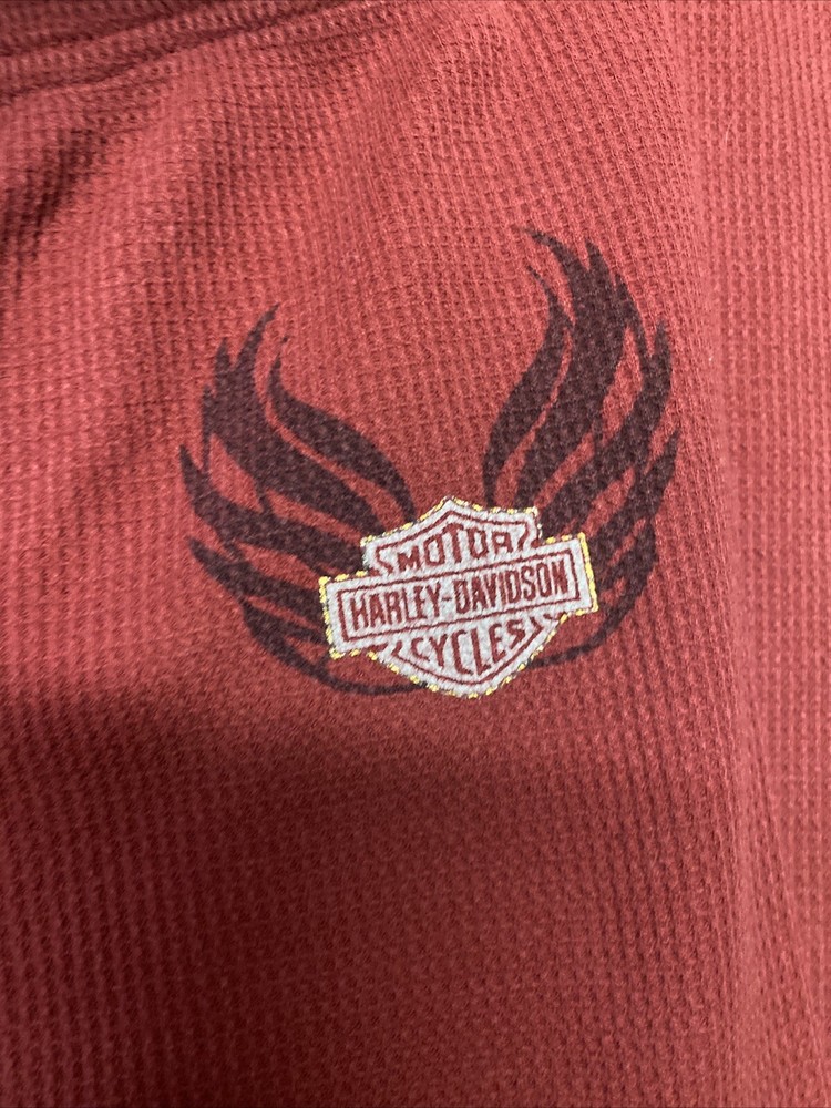 Motor Harley Davidson Maroon Sleeper Pants Small