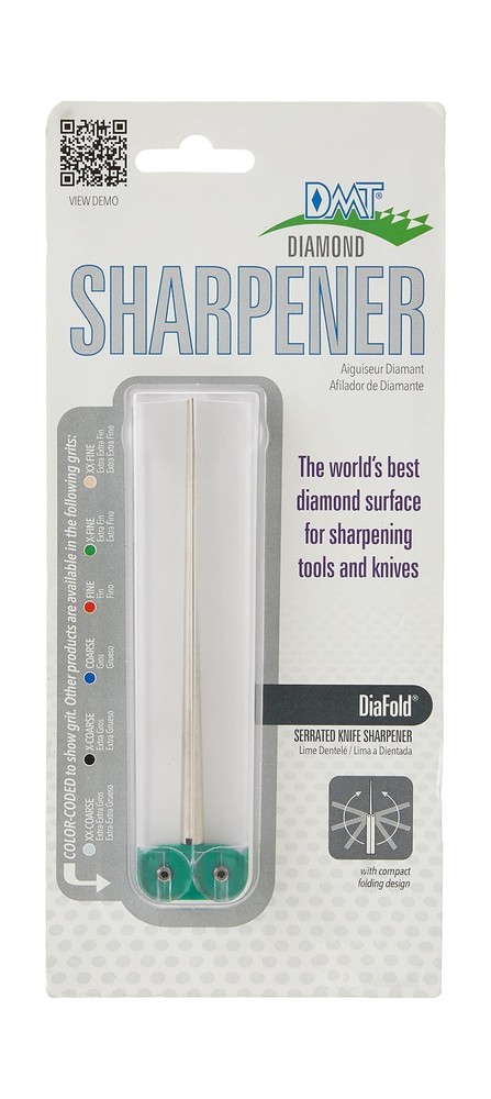 Diamond Machining Technology (DMT) Diafold Serrated Diamond Knife Sharpener, ...