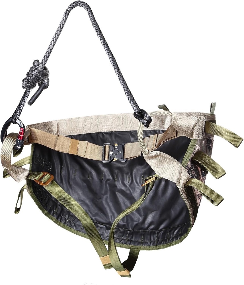 Hunting Saddle,Comfortable,Durable with Adjustable Bridge,Molle System,Leg Strap
