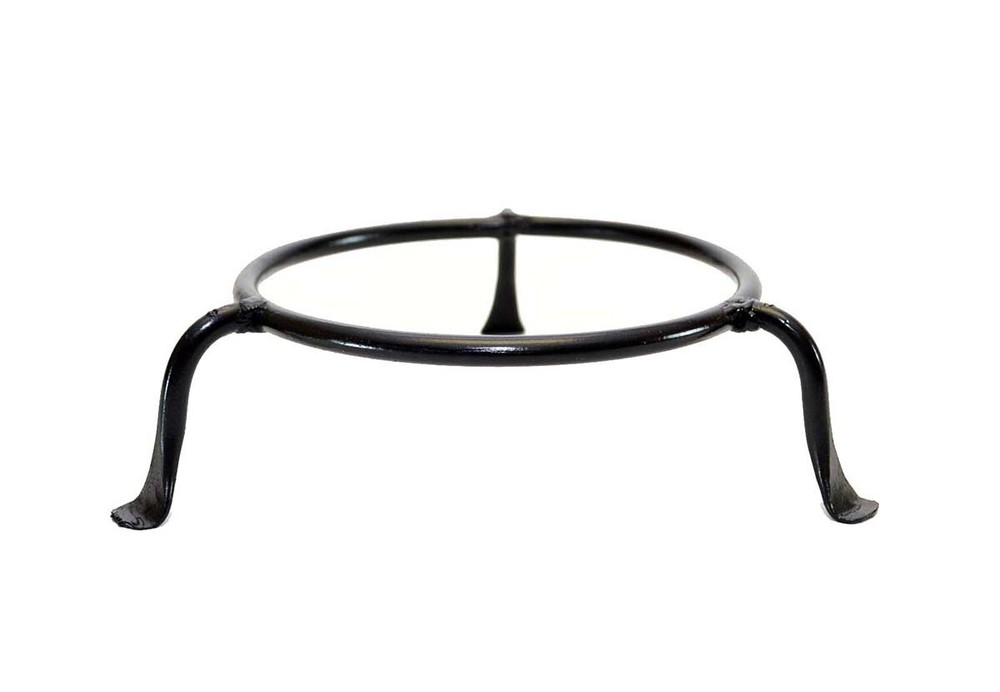 Basic Wrought Iron Display Ring Stands- 4.5 Inches Diameter x 2 Inches High