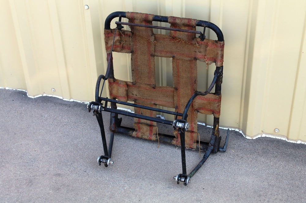 Aircraft Seat Frame "S" Frame Vintage