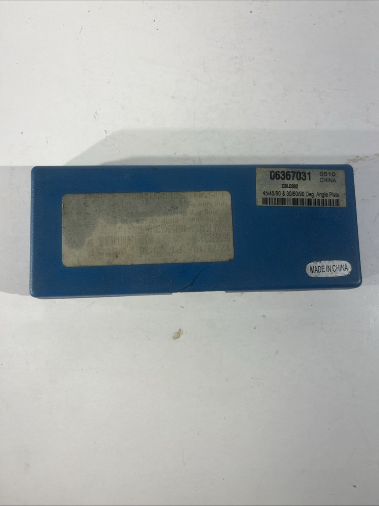 2 Pc Solid Precision 30-60-90 Degree Angle and 45-45-90 Degree Angle Plates