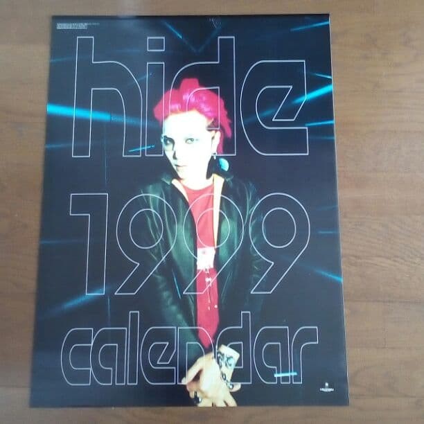 X JAPANhide1999 calendar
