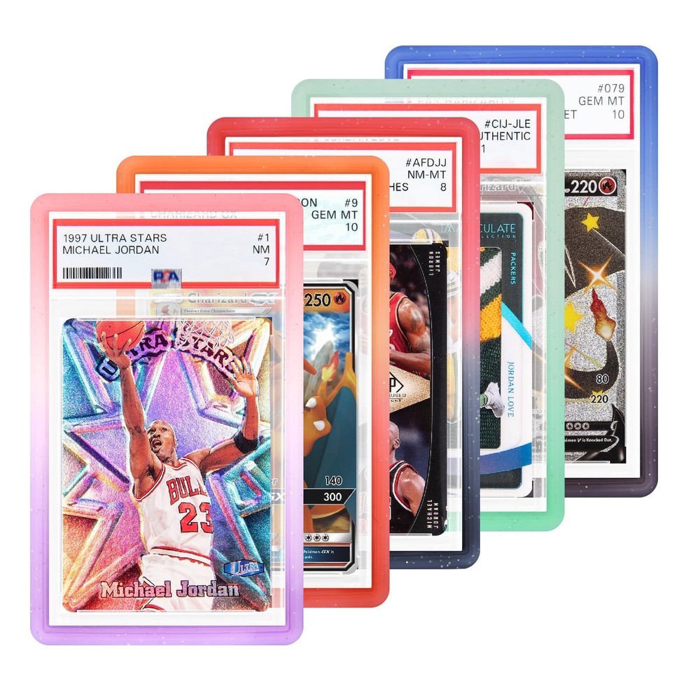NAKIS Slab Guard for PSA Graded Cards, 5-Pack 5 Pack, 5 Pack Combination 1