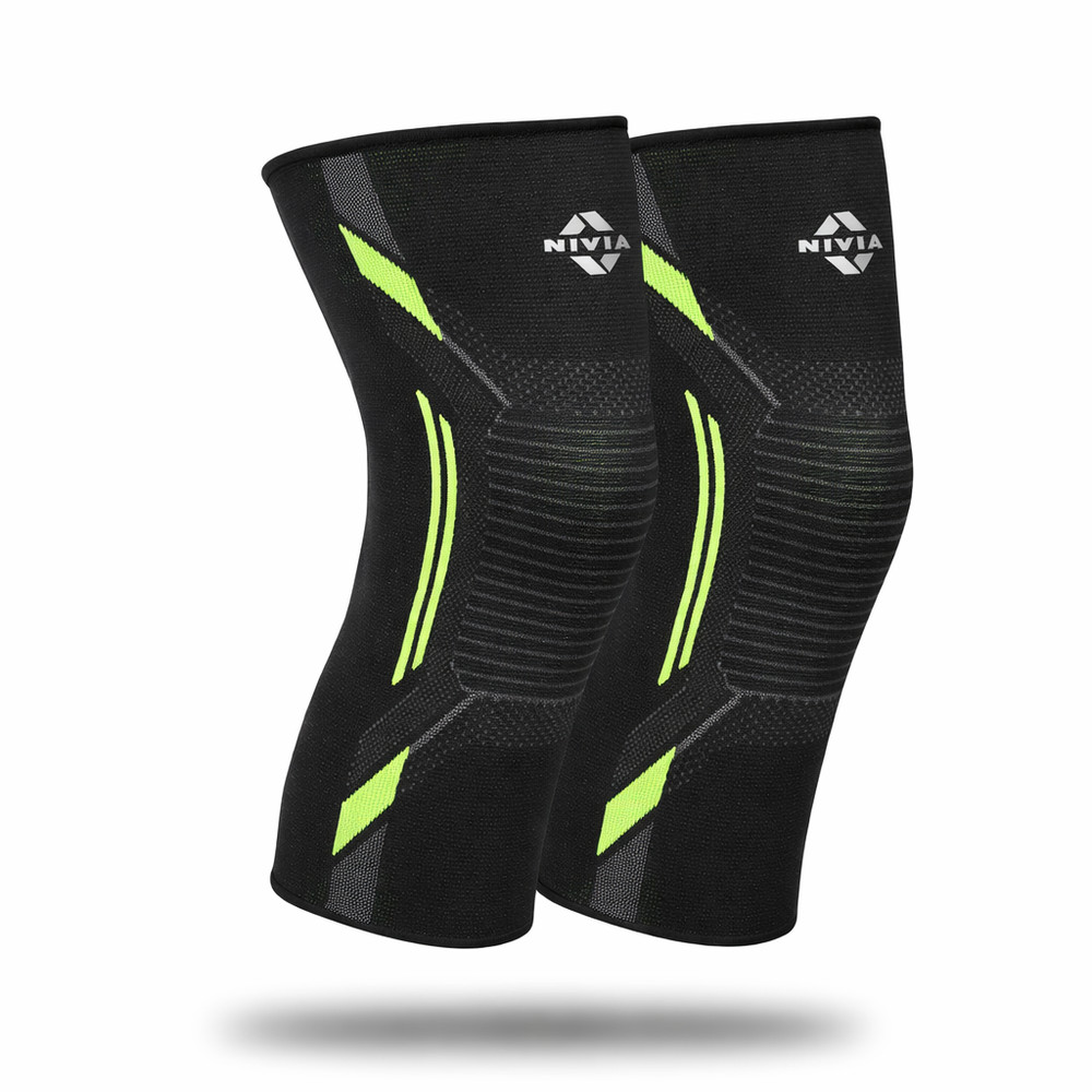 NIVIA Knitted Knee Support Slip-In