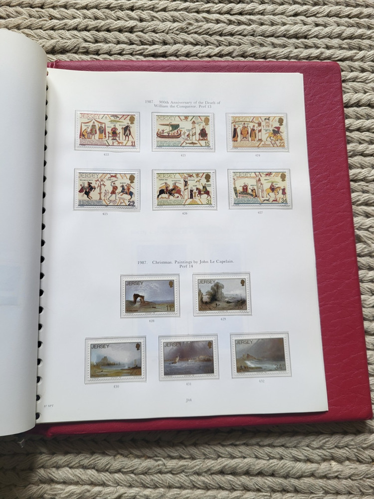 Mint Channel Islands (Guernsey & Jersey) Stamp in Stanley Gibbons Face Value £££