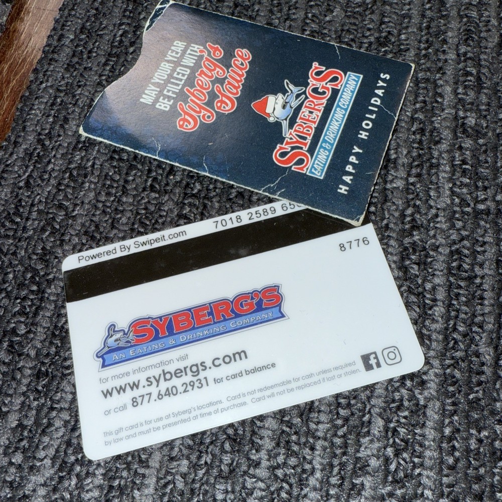 Sybergs Gift Card For 50$