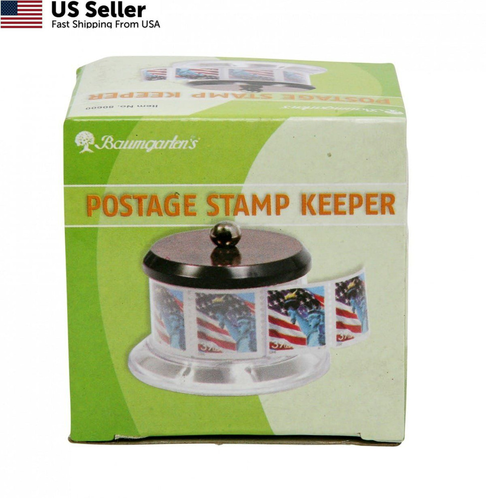 Baumgartens Postage Stamp Keeper (1) 1 Pack, Clear
