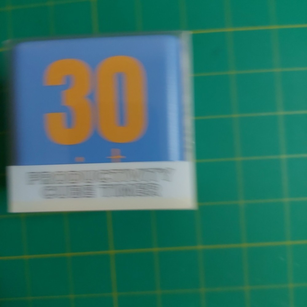 Vivatar Productivity Cube Timer Alarm, Tested Working