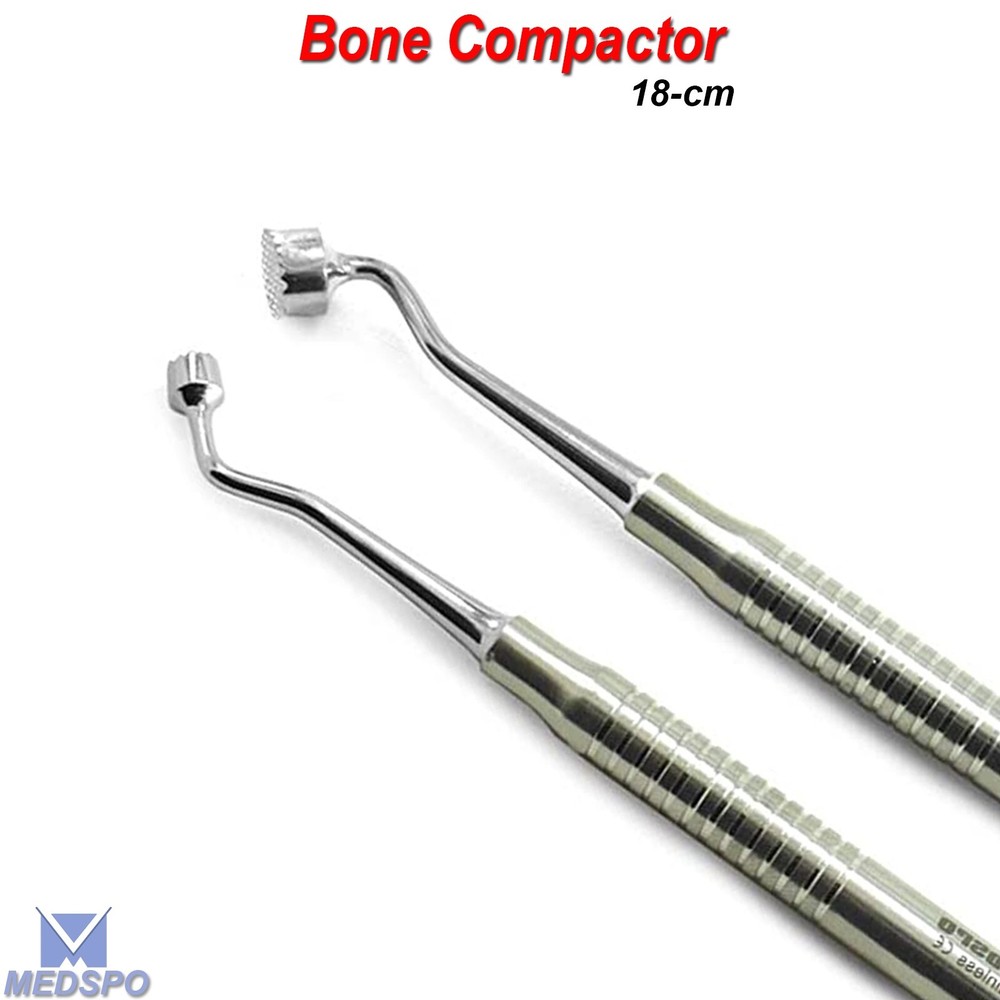 Bone Grafting Bone Compactor & Carrier Packer Plugger Dental Implant Instruments