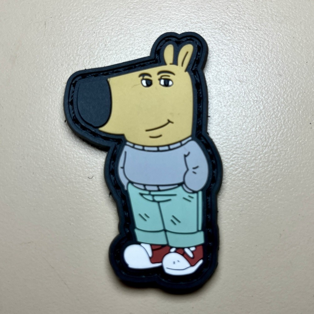 Chill Guy “I’m Just a Chill Guy” PVC Morale Patch | Hook & Loop