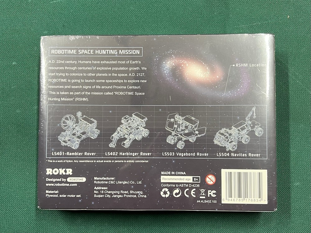 ROKR Solar Powered Harbinger Rover Model LS402