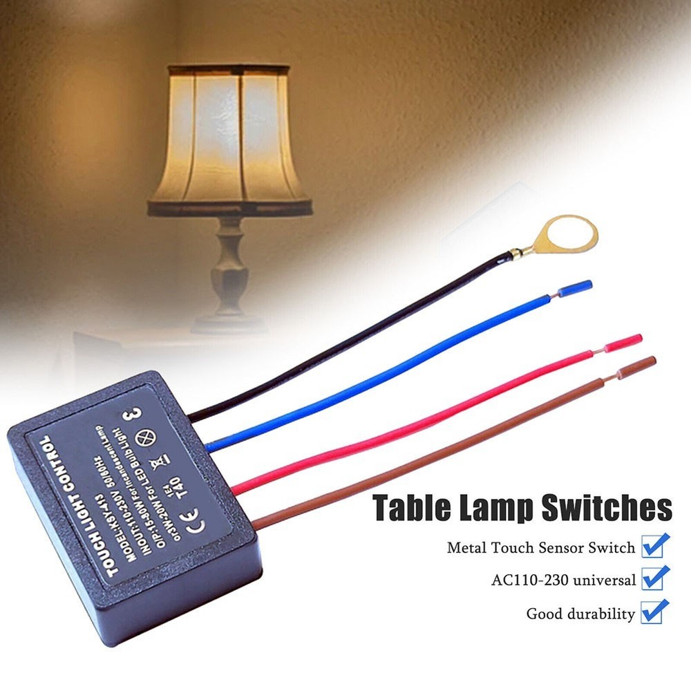Control Module Suitable For Various Lamps Black Touch Head Flexibility