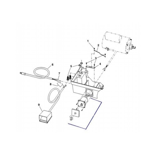 Ridgid 20133 Switch Assembly for 1822-I Pipe and Bolt Threading Machine