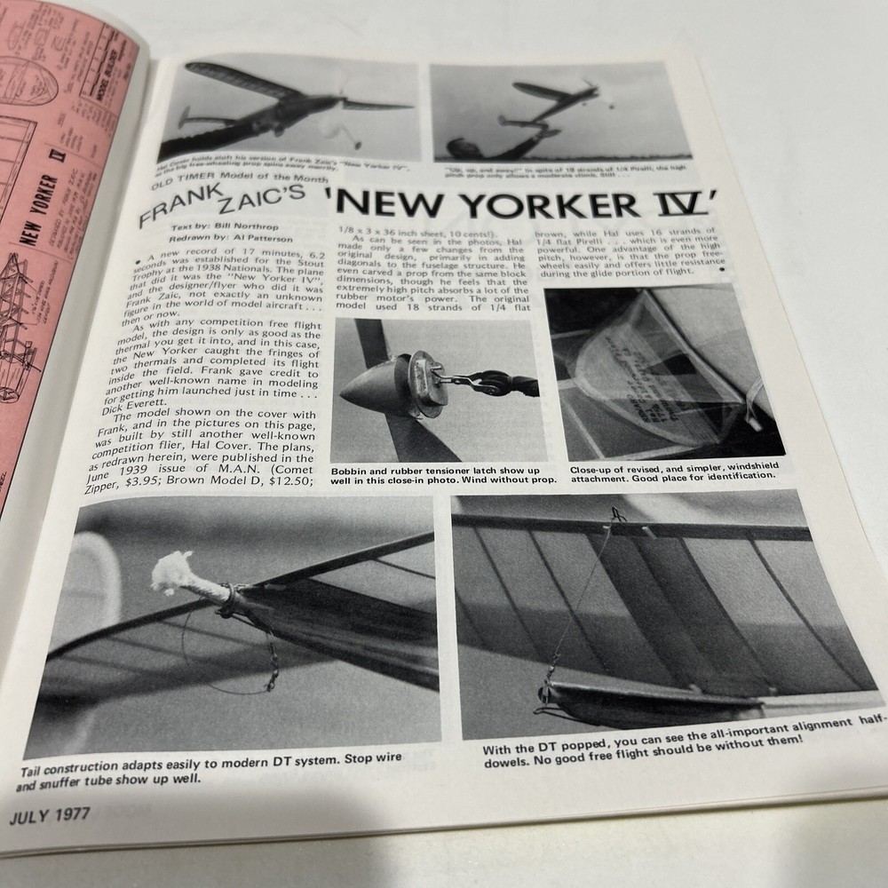 Vintage Model Builder Magazine July 1977