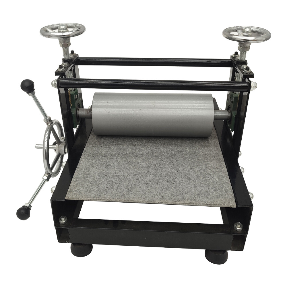 Adjustable Tabletop Slab Roller Engraving Press PrintMaking Machine w/ Handwheel
