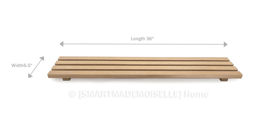 Bathtub wood caddy tray