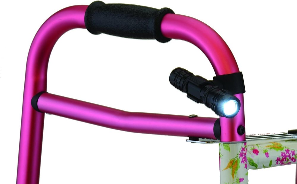 NOVA Flashlight for Canes, Walkers, Rollators, Strollers and Bikes, Comes with