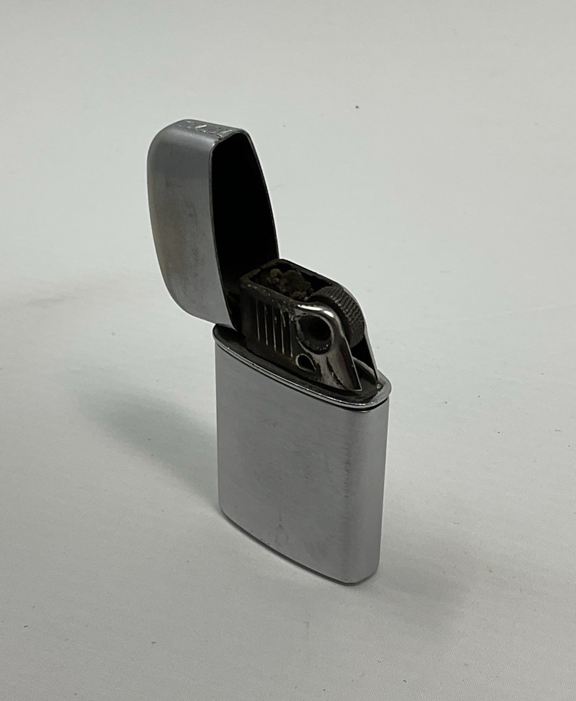 Vintage Ronson Super Windlite Lighter 1958-60 Silver Tone