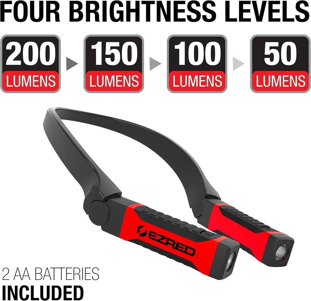 Adjustable Brightness Neck Light - Lightweight