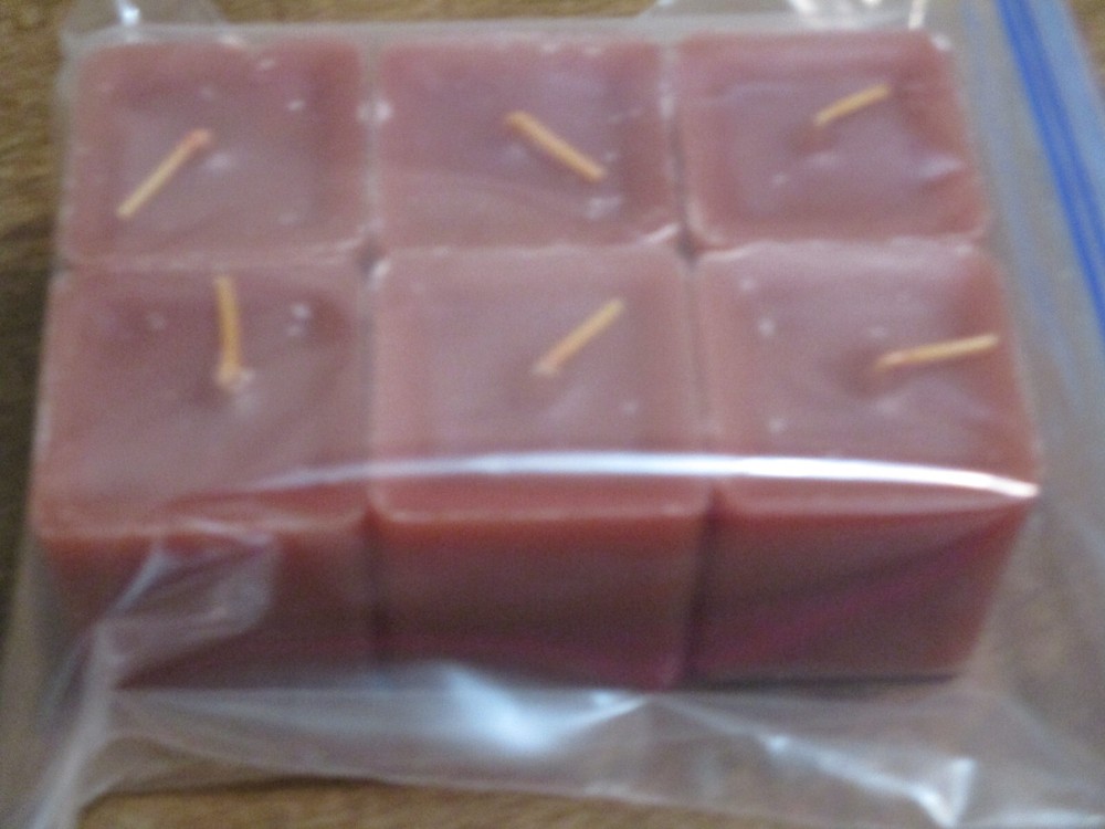 PARTYLITE CINNAMON STICKS SCENT PLUS SQUARE VOTIVES
