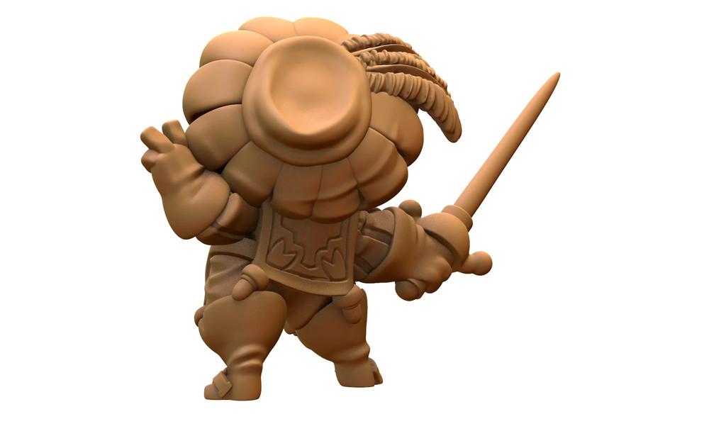 Capsule Chibi - Meowsketeer