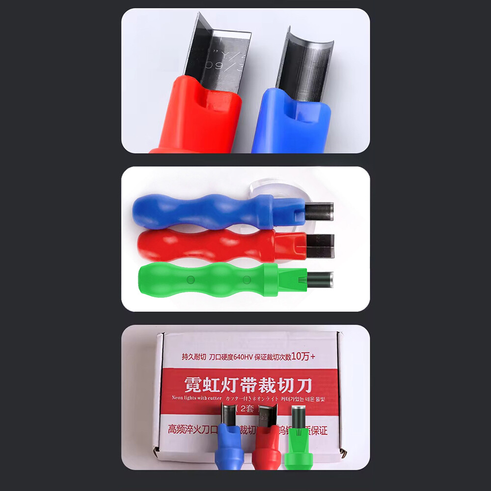 Split LED Neon Strip Cutting Tool Right Angle Arc Cutter Portable Engraving Cut