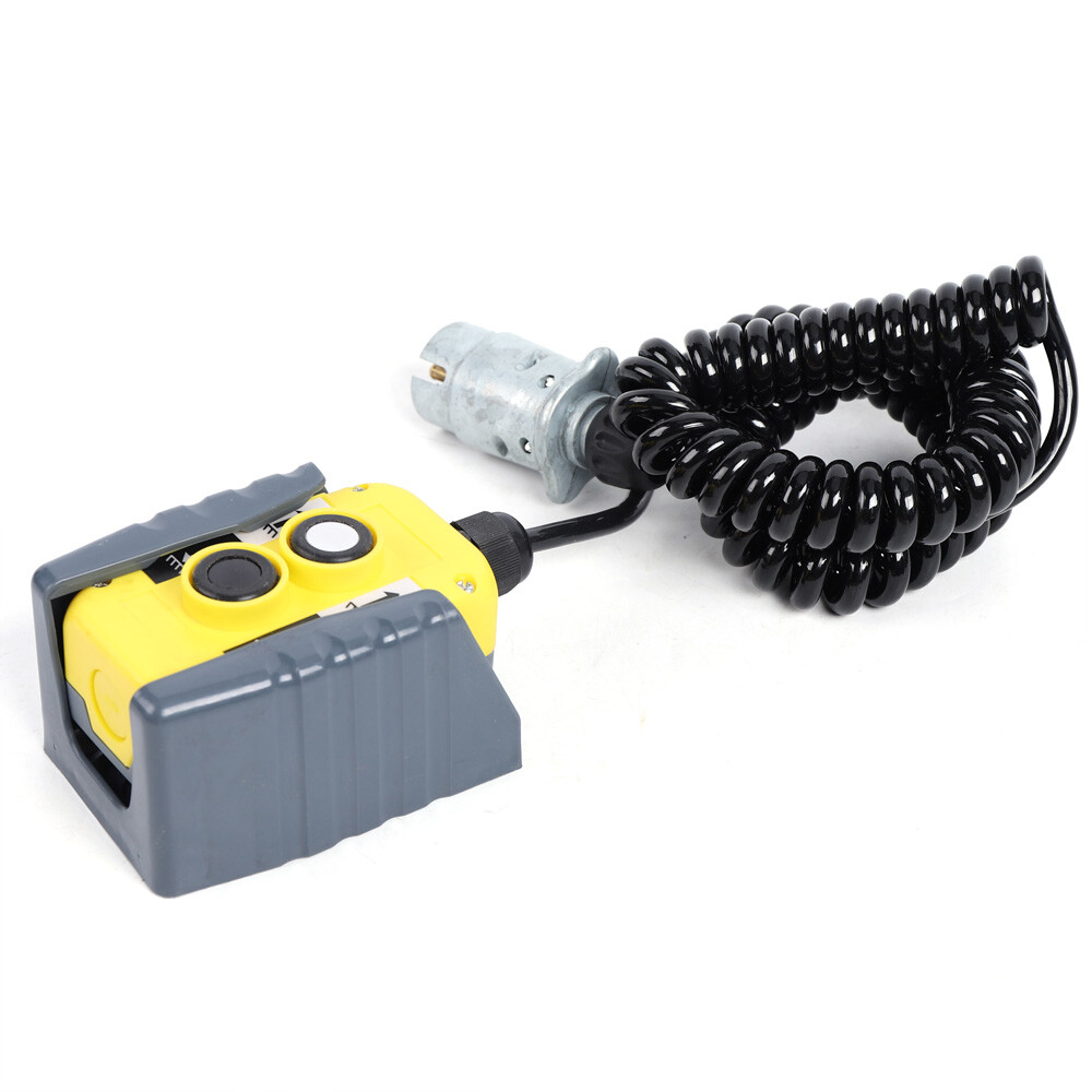 12V 4 Wire Dump Trailer Remote Control Switch For Double-Acting Hydraulic Pumps